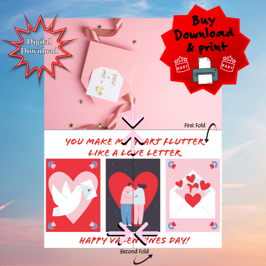 Love Letter Valentine's Day Card