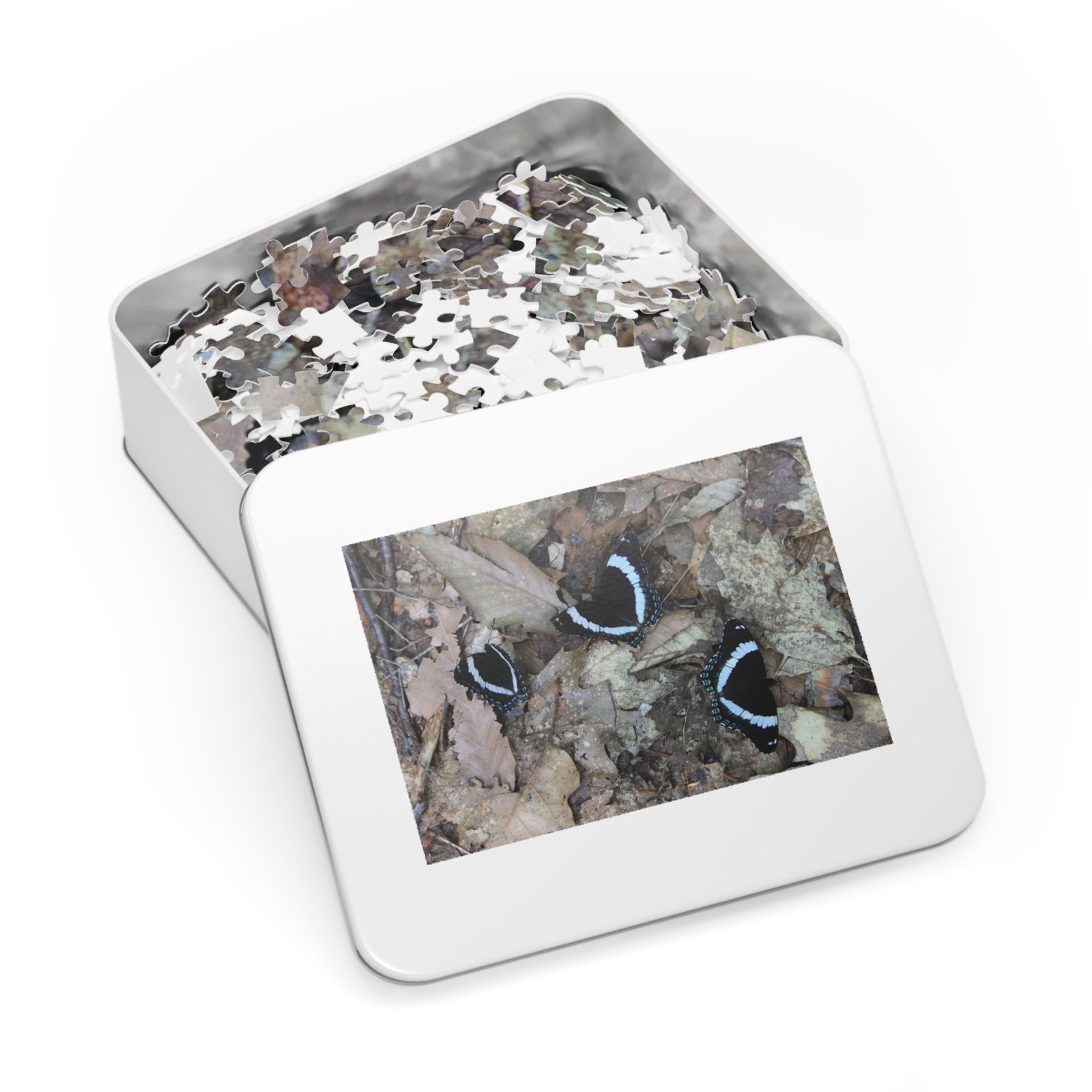 Jigsaw Puzzle 1000-Piece Blue Butterfly