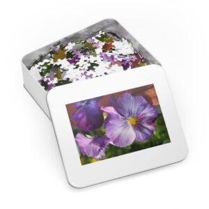 Purple Pansy Jigsaw Puzzle