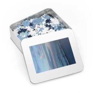 Maine Ocean and Pastel Skies 1000-Piece Jigsaw Puzzle