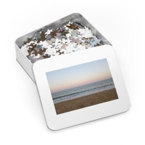 1000-Piece Jigsaw Puzzle - Pastel Beach, Maine, Art Photo, Super Challenging