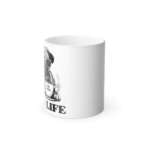 Pug Color Morphing Mug