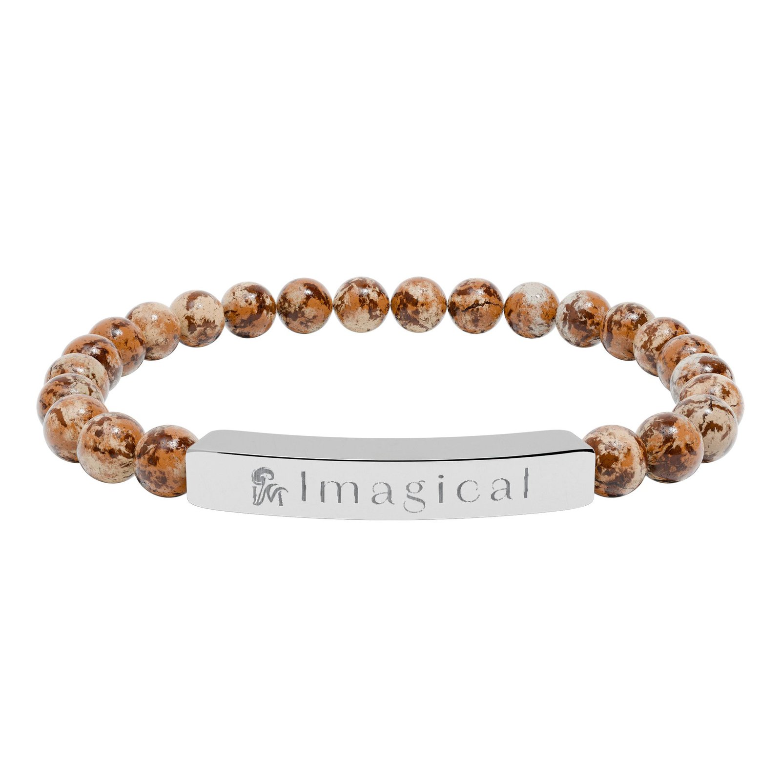 🌟 IM Collection: “Imagical” Natural Stone Bar Bracelet - Image 4