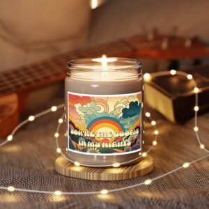 🌸 “You’re the Boogie in My Nights” — 9oz Retro Sunset Soy Candle