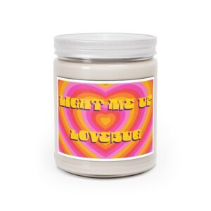 Retro Heart 'Light Me Up Lovebug' Scented Soy Candle — 9oz