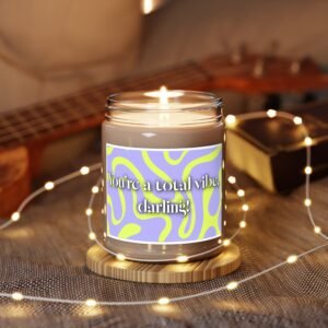 💖 Soy Candle — "You're a Total Vibe, Darling" (9oz)