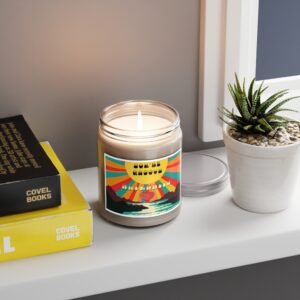 🌞 “You’re Groovy, Naturally” — 9oz Retro Sunset Soy Candle